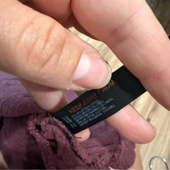 Free People One Of A Kind Mini Dress Solid Ruched Smocked - Picture 9 of 11